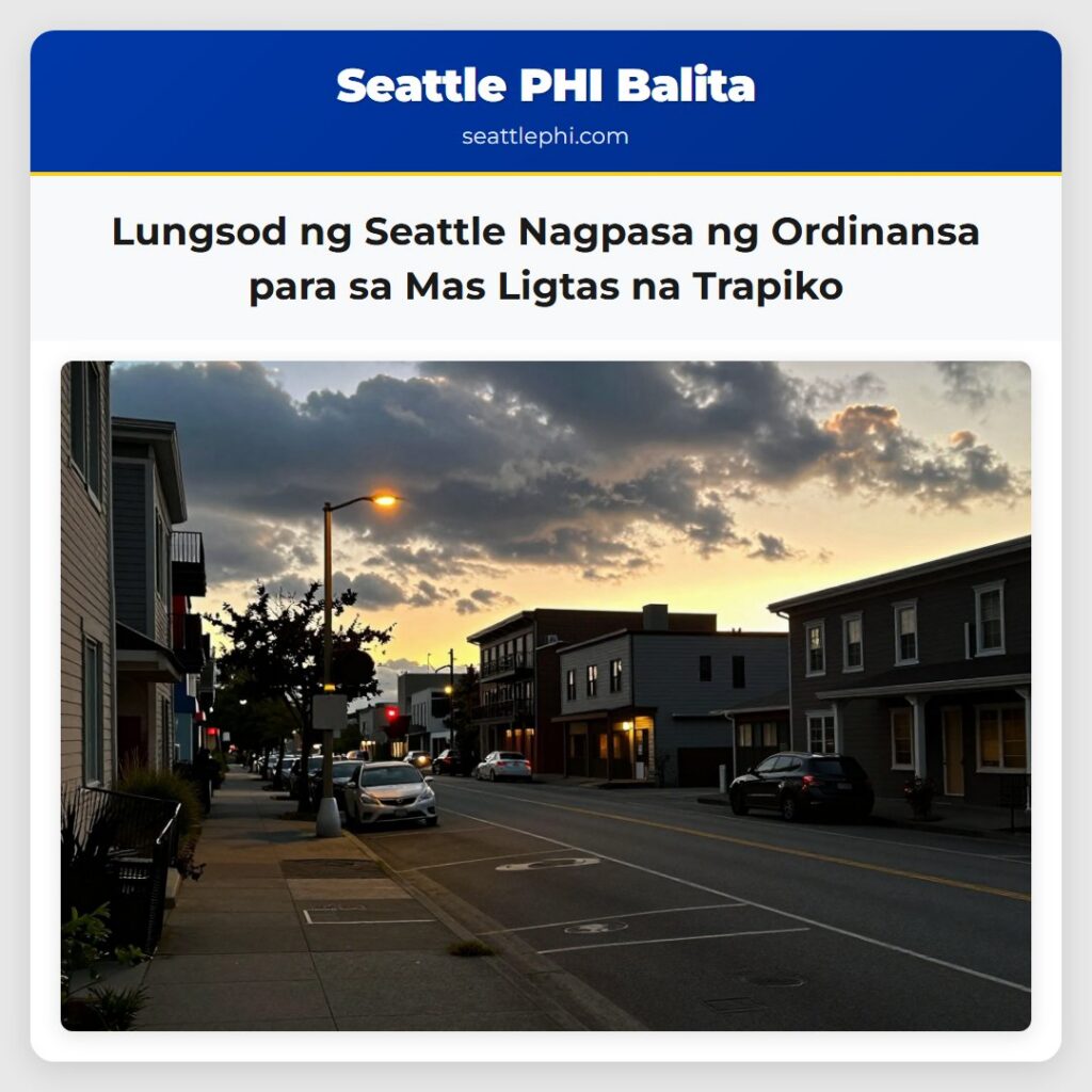 Lungsod ng Seattle Nagpasa ng Ordinansa para sa