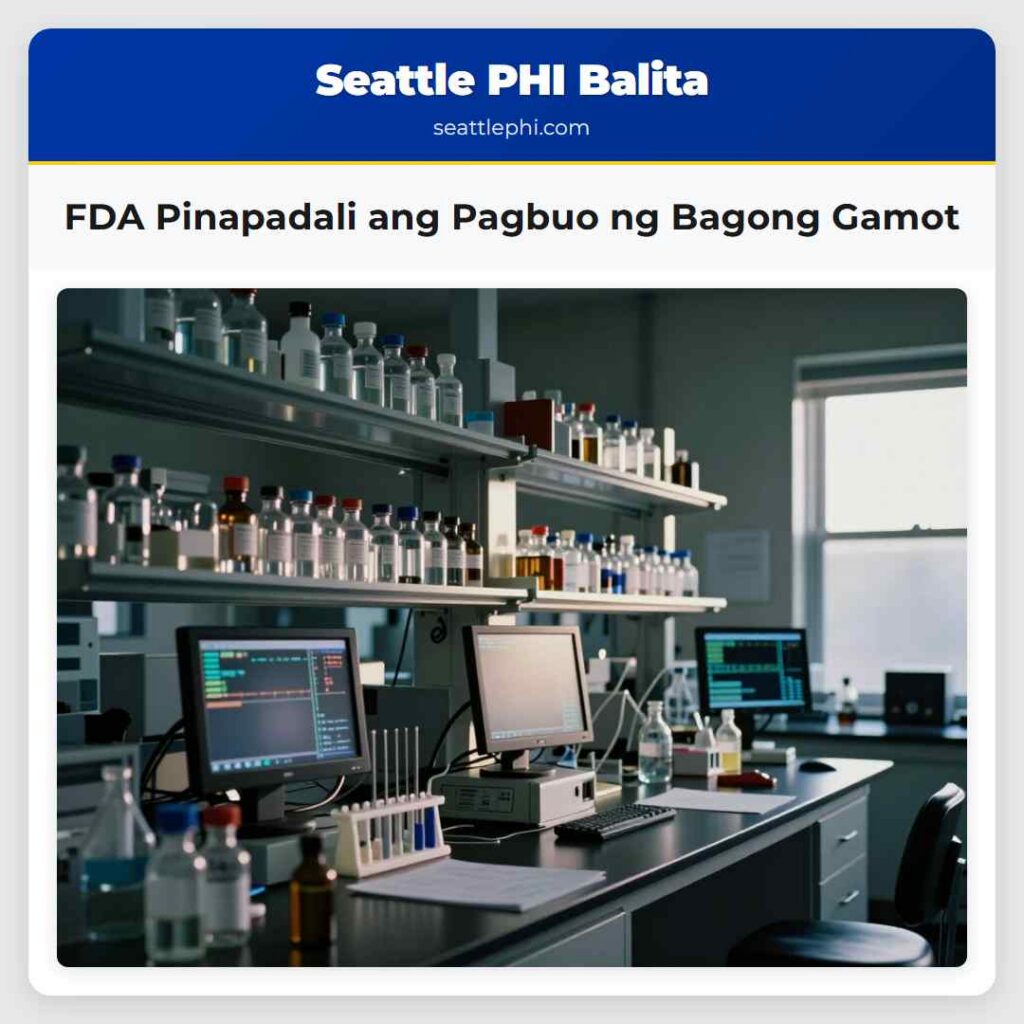 FDA Pinapadali ang Pagbuo ng Bagong Gamot