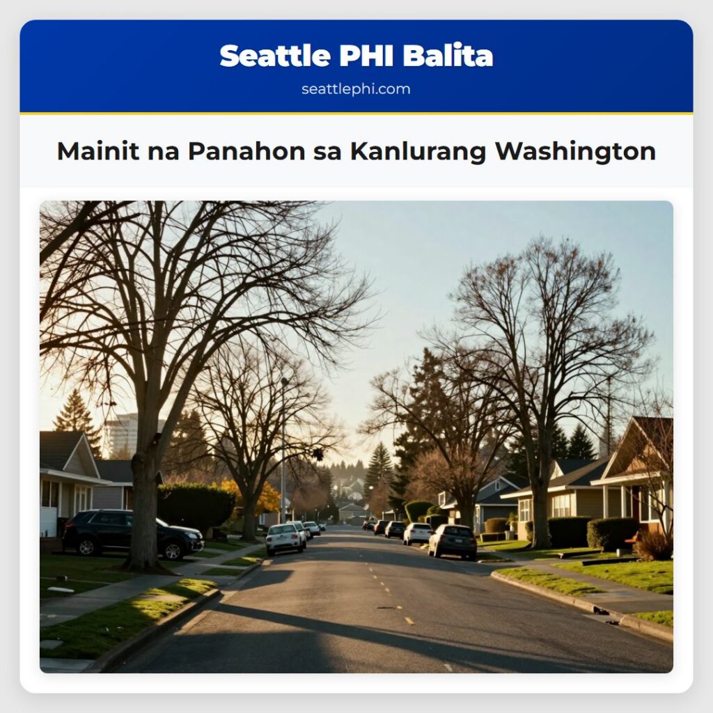 Mainit na Panahon sa Kanlurang Washington