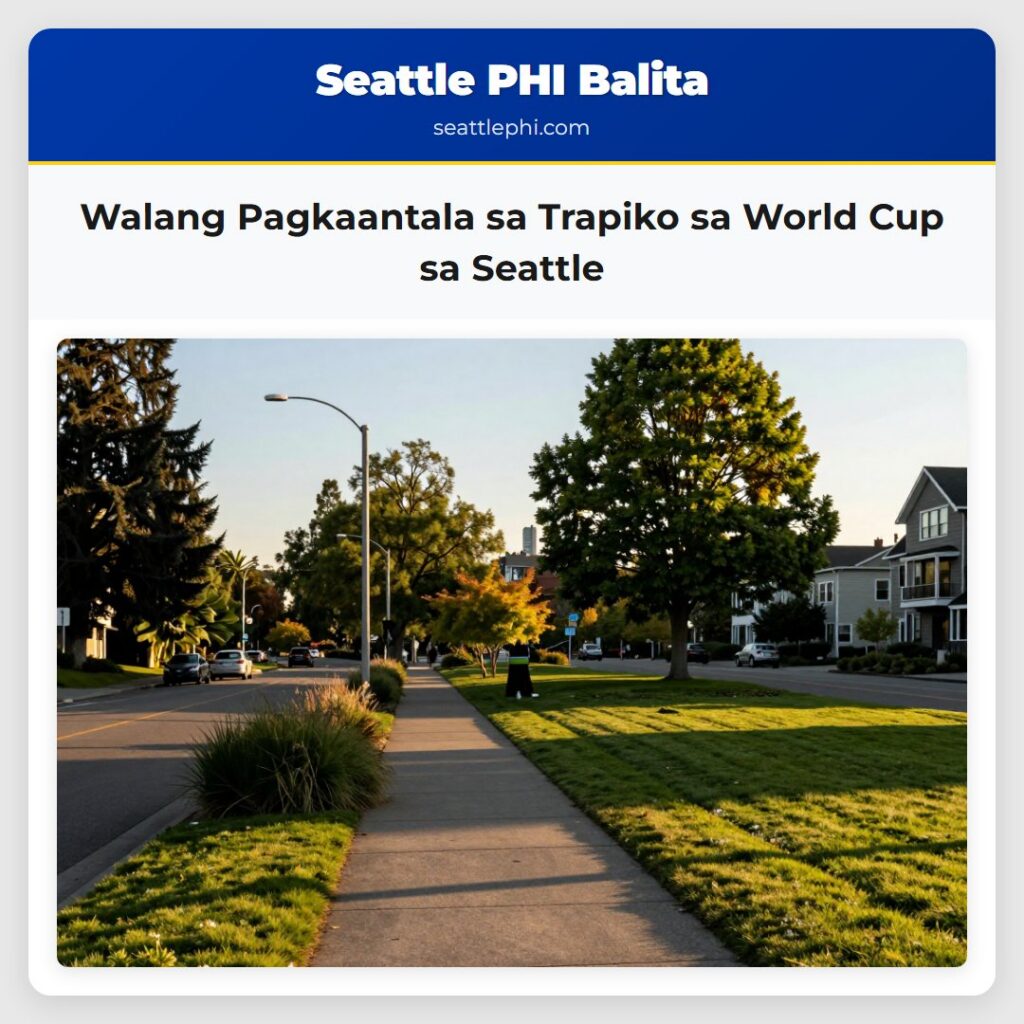 Walang Pagkaantala sa Trapiko sa World Cup sa