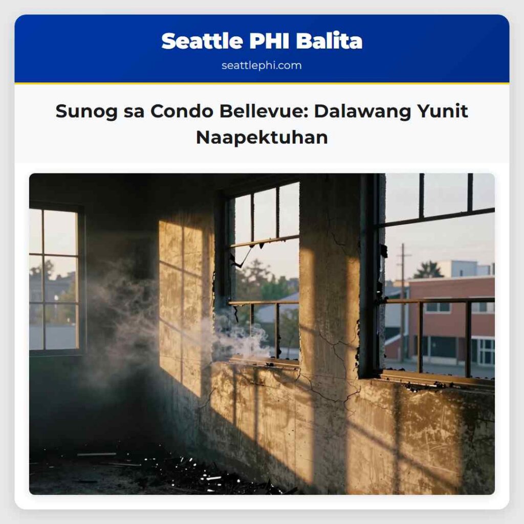 Sunog sa Condo Bellevue: Dalawang Yunit