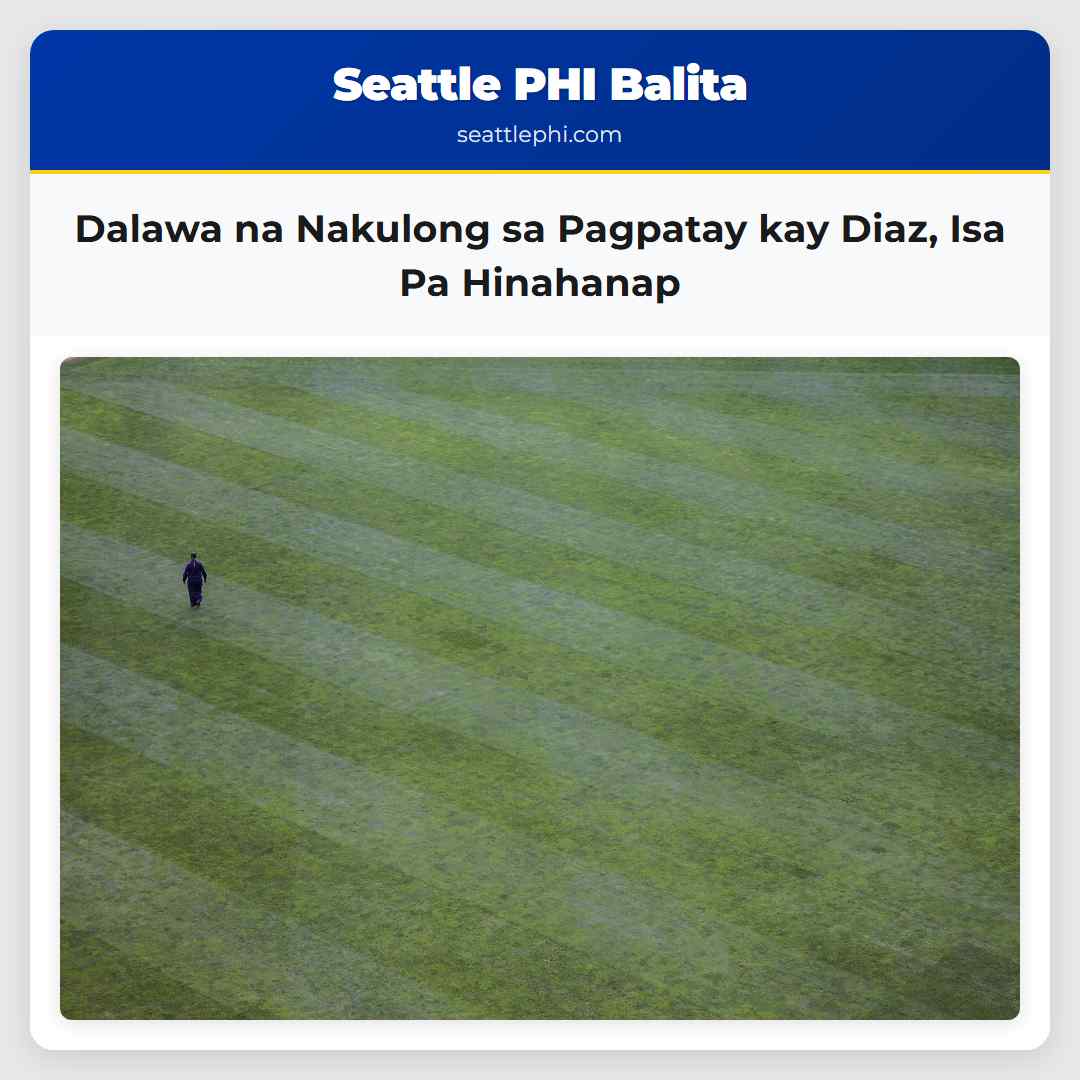 Dalawa na Nakulong sa Pagpatay kay Diaz, Isa Pa