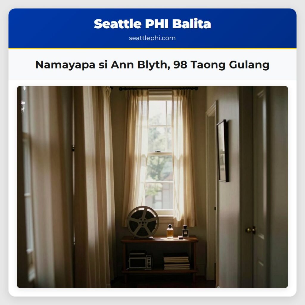 Namayapa si Ann Blyth, 98 Taong Gulang
