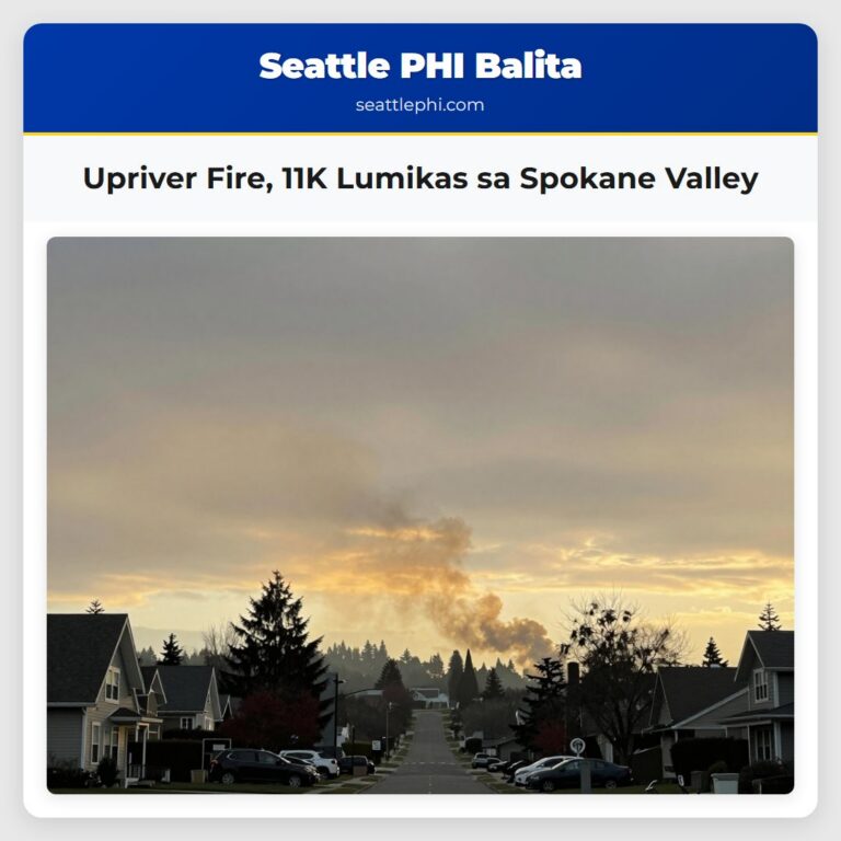 Upriver Fire 11K Lumikas sa Spokane Valley