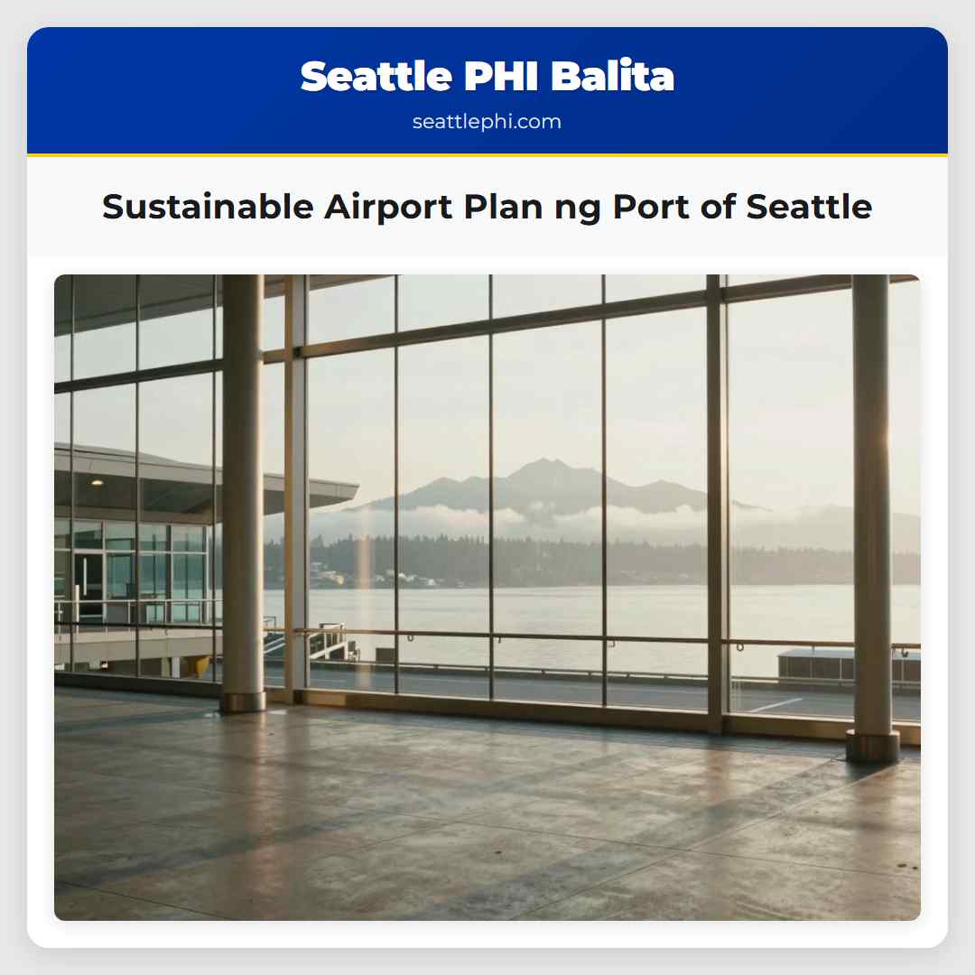 Sustainable Airport Plan ng Port of Seattle