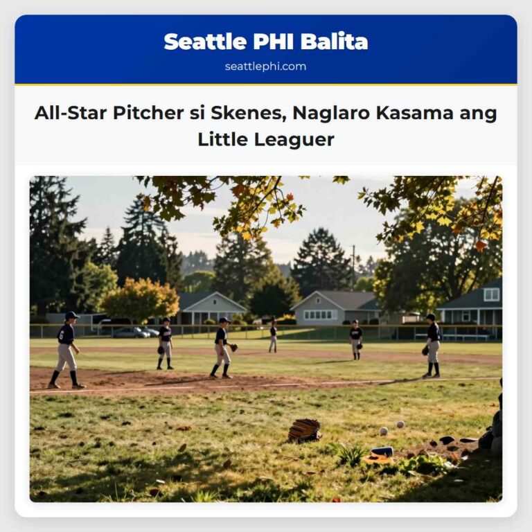 All-Star Pitcher si Skenes Naglaro Kasama ang Little Leaguer