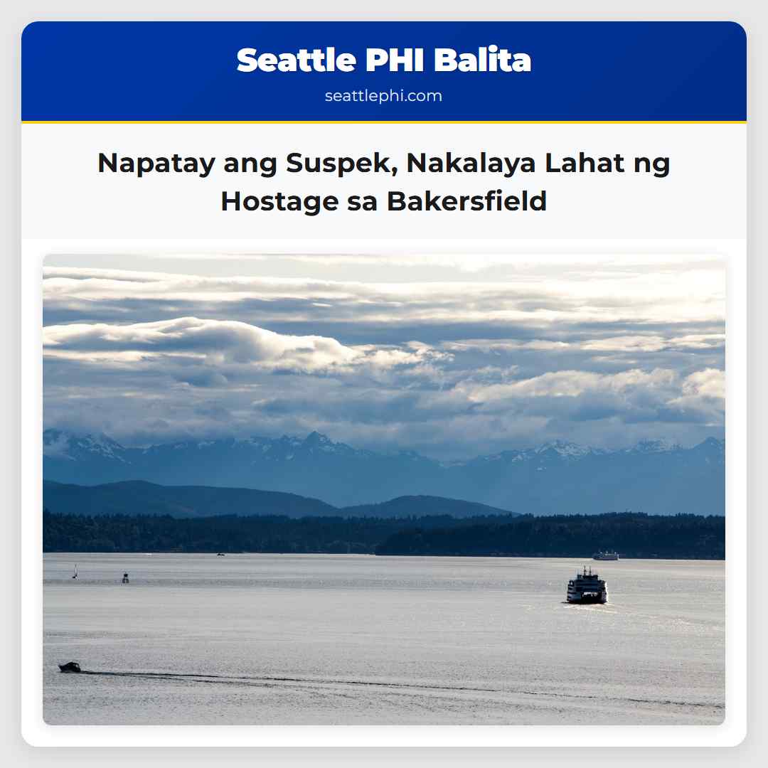 Napatay ang Suspek Nakalaya Lahat ng Hostage sa Bakersfield