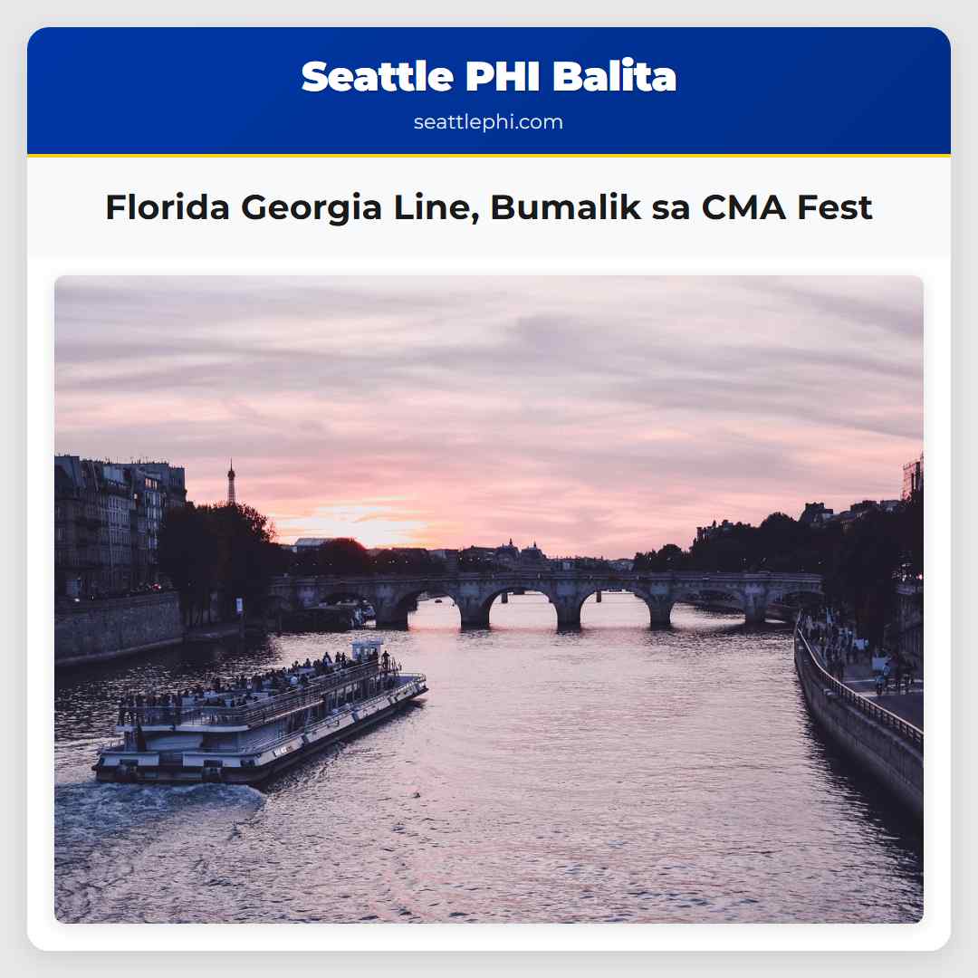 Florida Georgia Line Bumalik sa CMA Fest