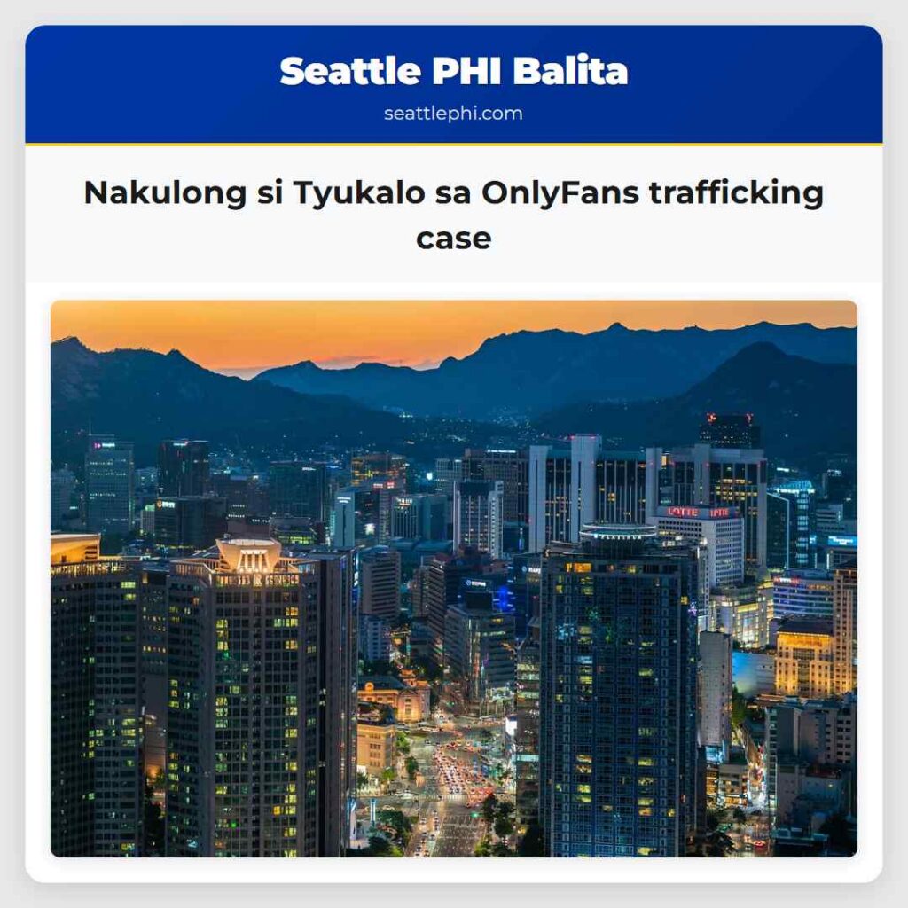 Nakulong si Tyukalo sa OnlyFans trafficking case