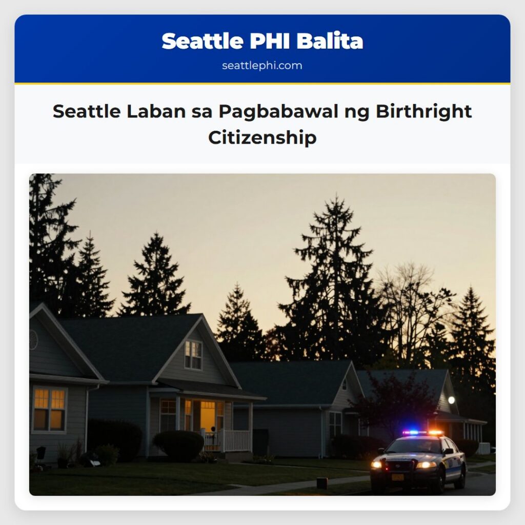 Seattle Laban sa Pagbabawal ng Birthright