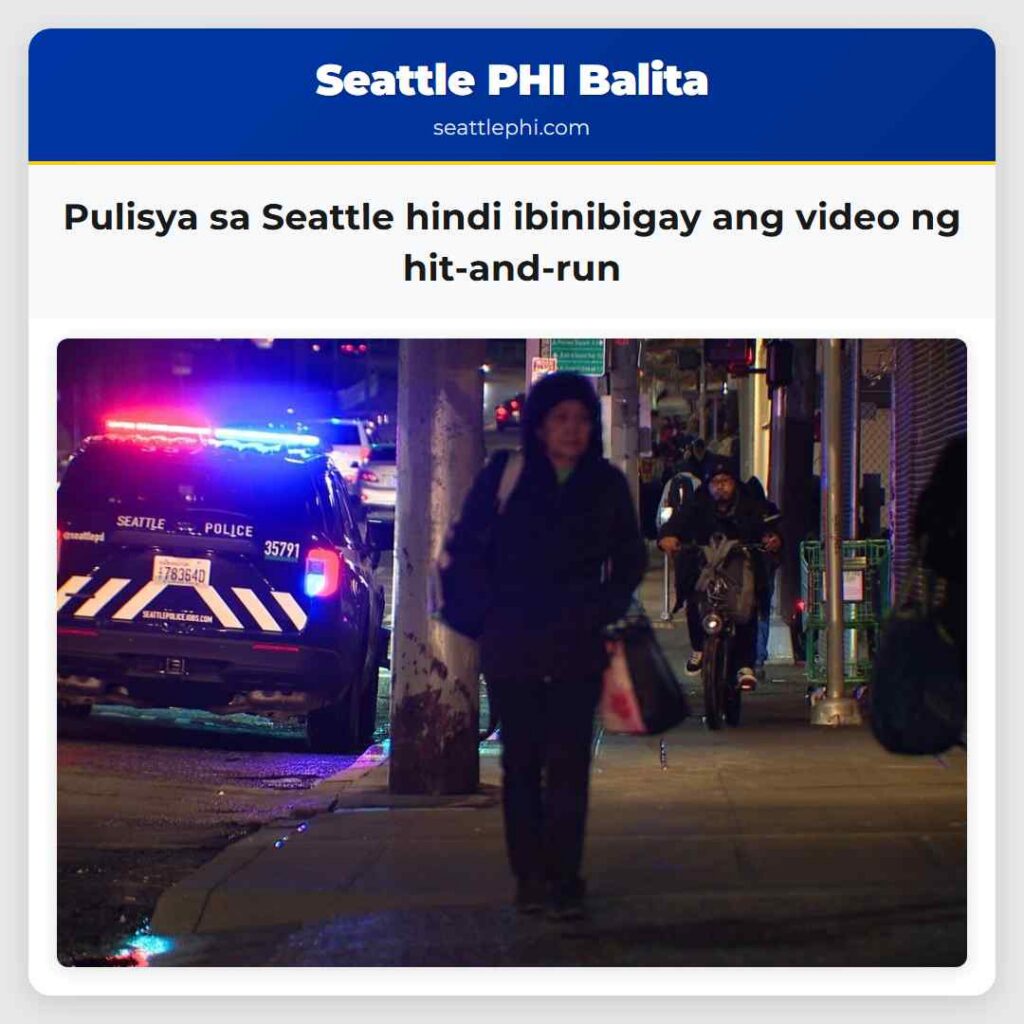 Pulisya sa Seattle hindi ibinibigay ang video ng