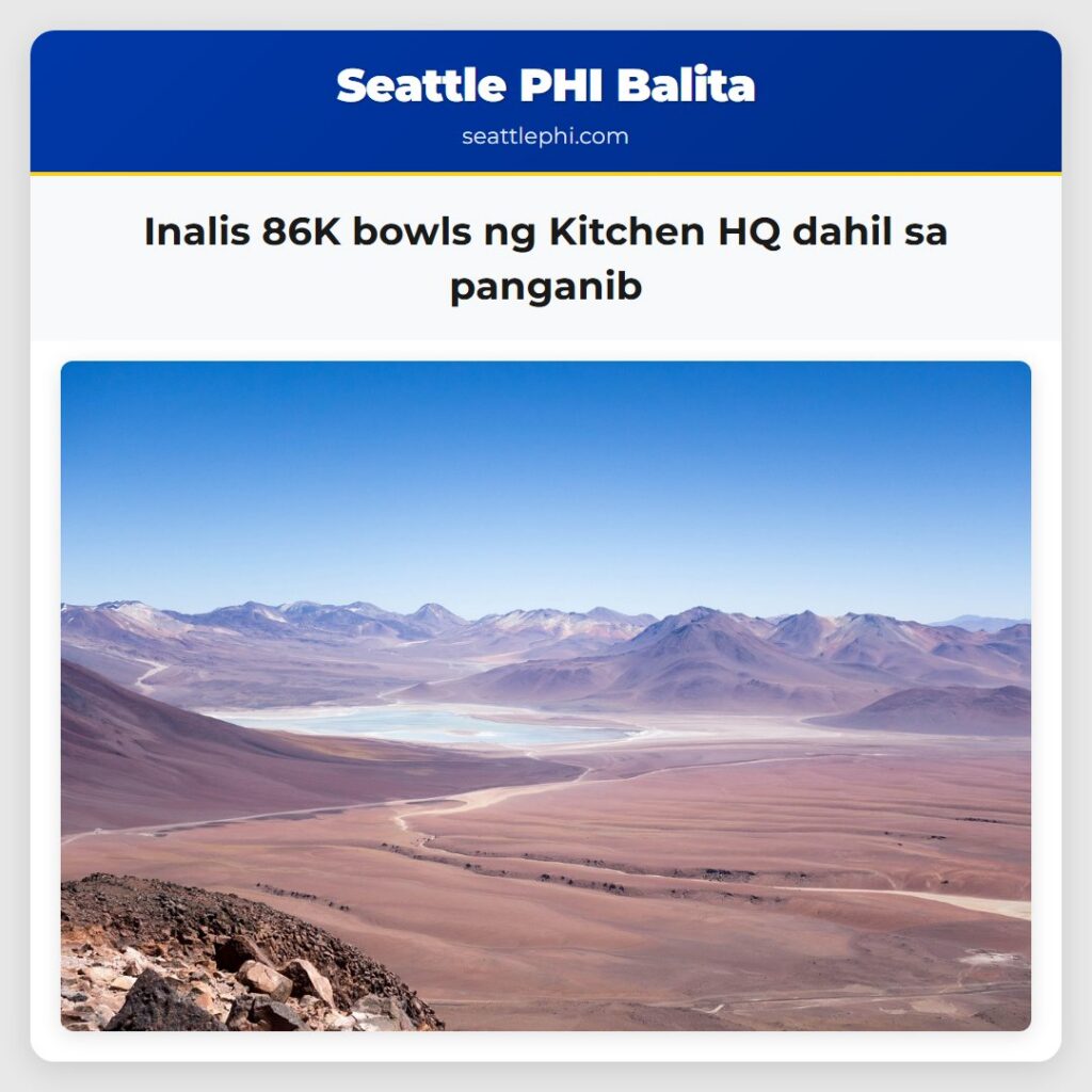 Inalis 86K bowls ng Kitchen HQ dahil sa panganib