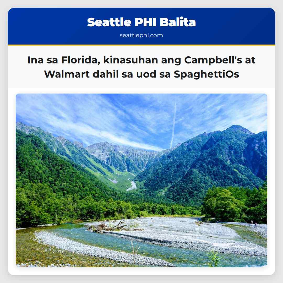 Ina sa Florida kinasuhan ang Campbells at Walmart dahil sa uod sa SpaghettiOs