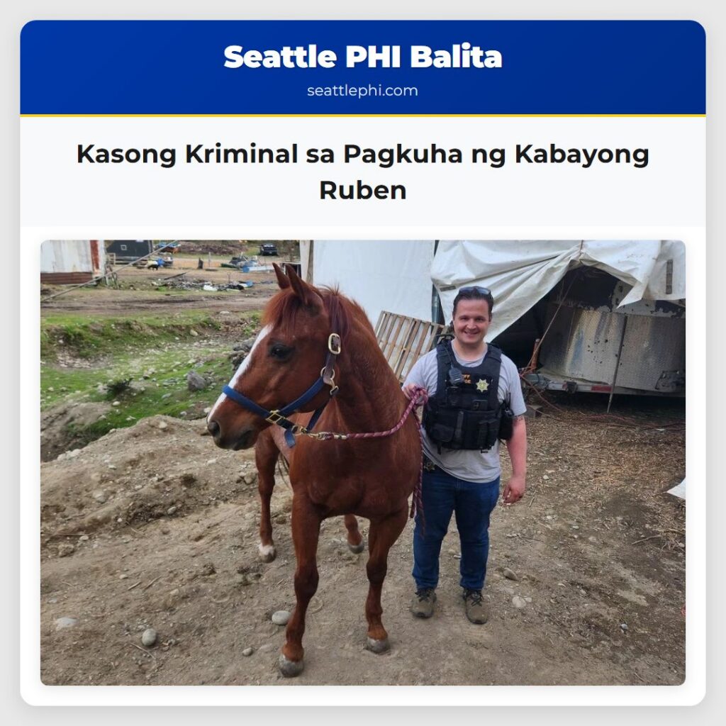 Kasong Kriminal sa Pagkuha ng Kabayong Ruben