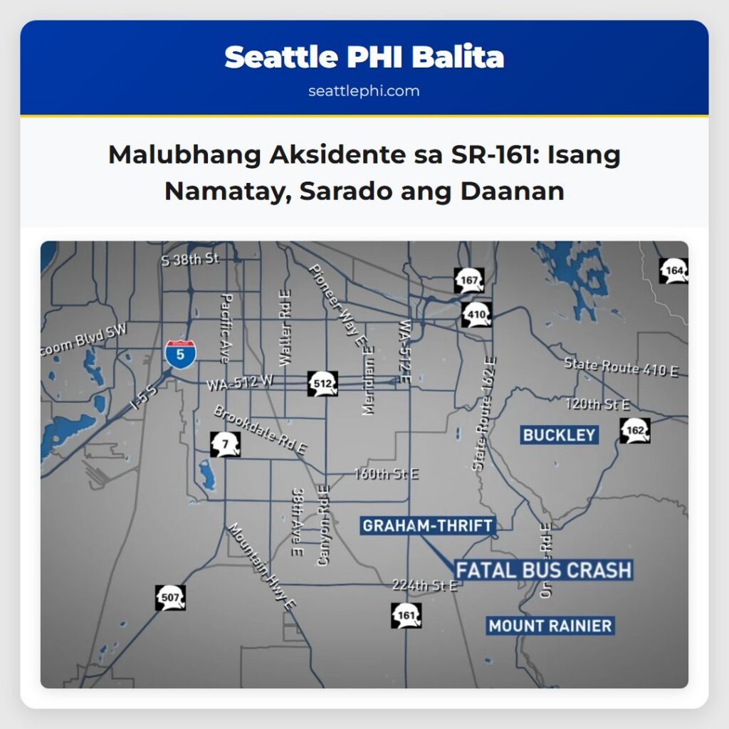Malubhang Aksidente sa SR-161: Isang Namatay,