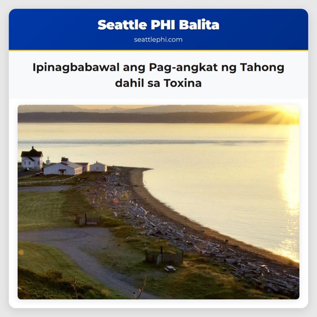Ipinagbabawal ang Pag-angkat ng Tahong dahil sa