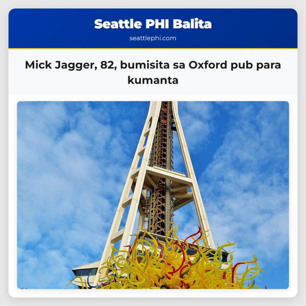 Mick Jagger, 82, bumisita sa Oxford pub para