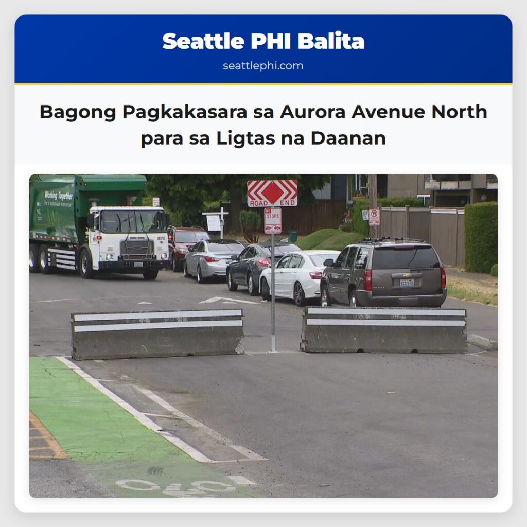 Bagong Pagkakasara sa Aurora Avenue North para sa