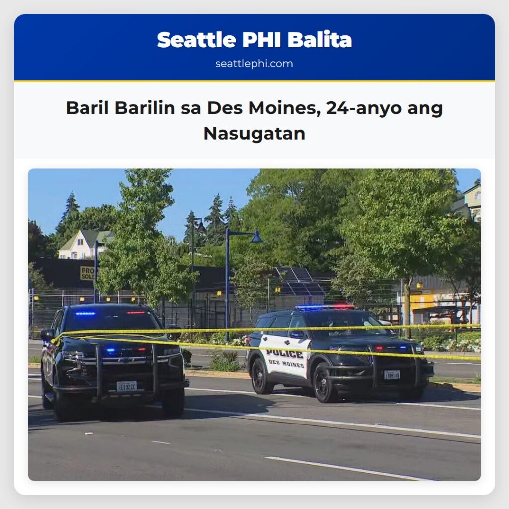 Baril Barilin sa Des Moines, 24-anyo ang Nasugatan