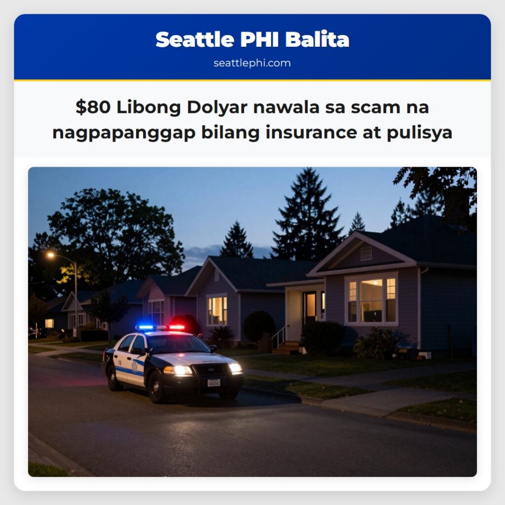 $80 Libong Dolyar nawala sa scam na nagpapanggap