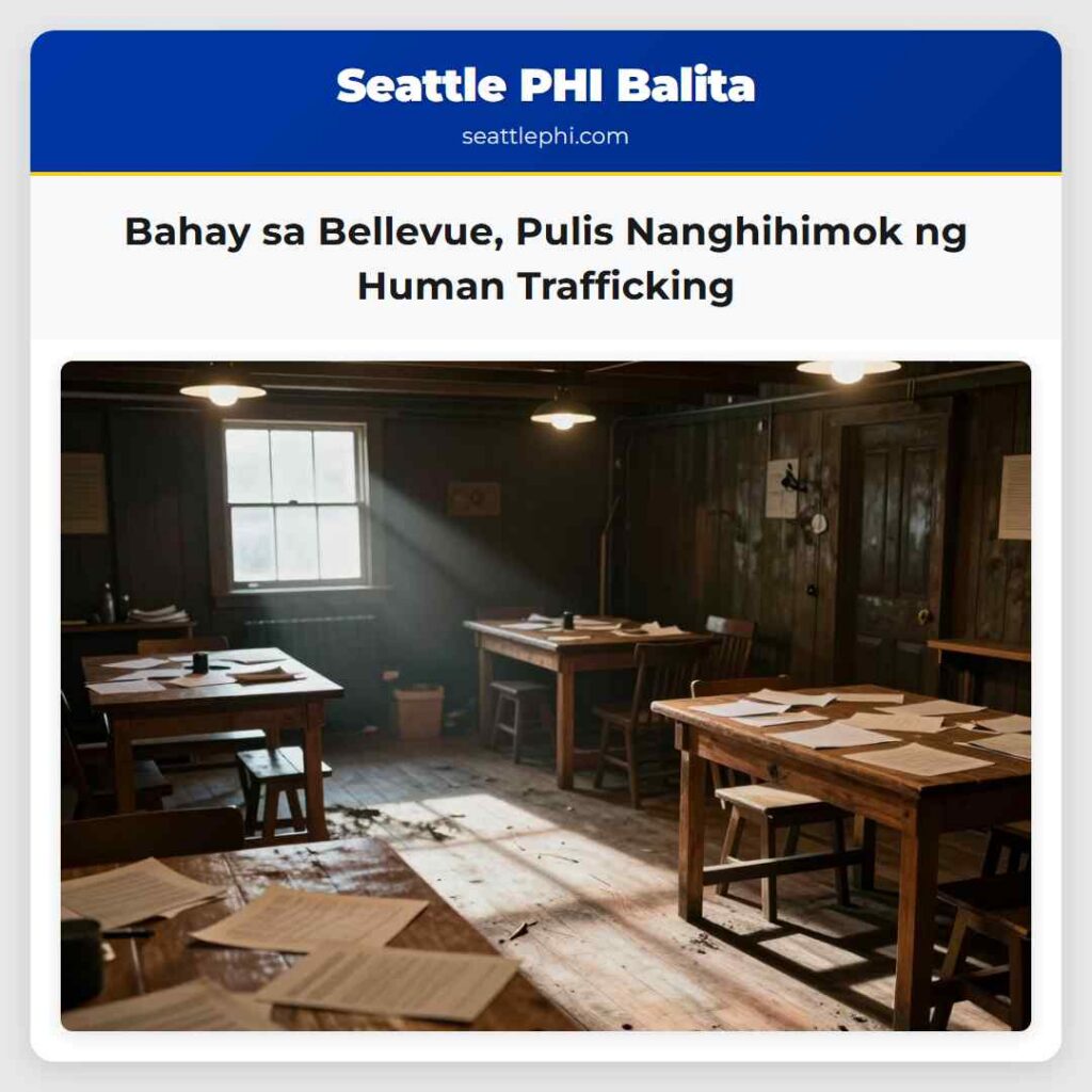 Bahay sa Bellevue, Pulis Nanghihimok ng Human