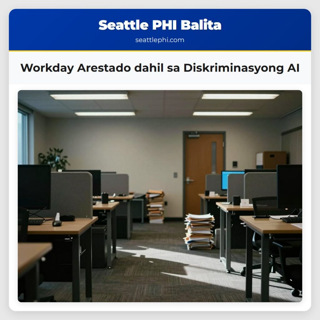 Workday Arestado dahil sa Diskriminasyong AI
