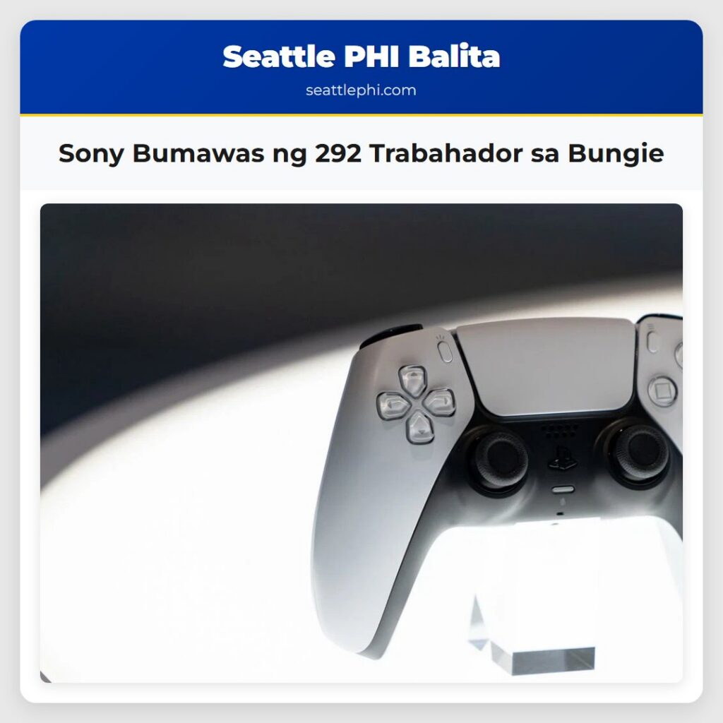 Sony Bumawas ng 292 Trabahador sa Bungie