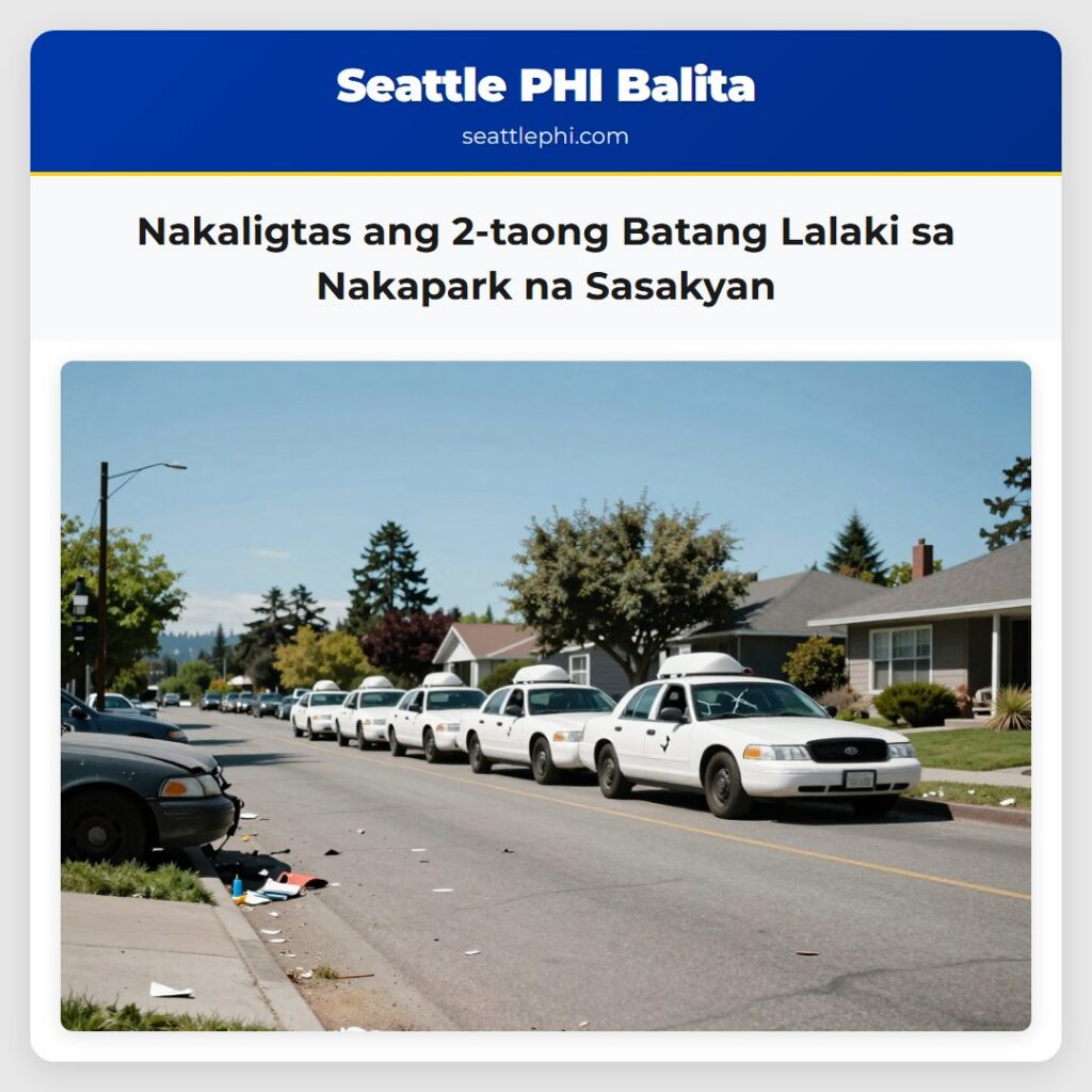 Nakaligtas ang 2-taong Batang Lalaki sa Nakapark