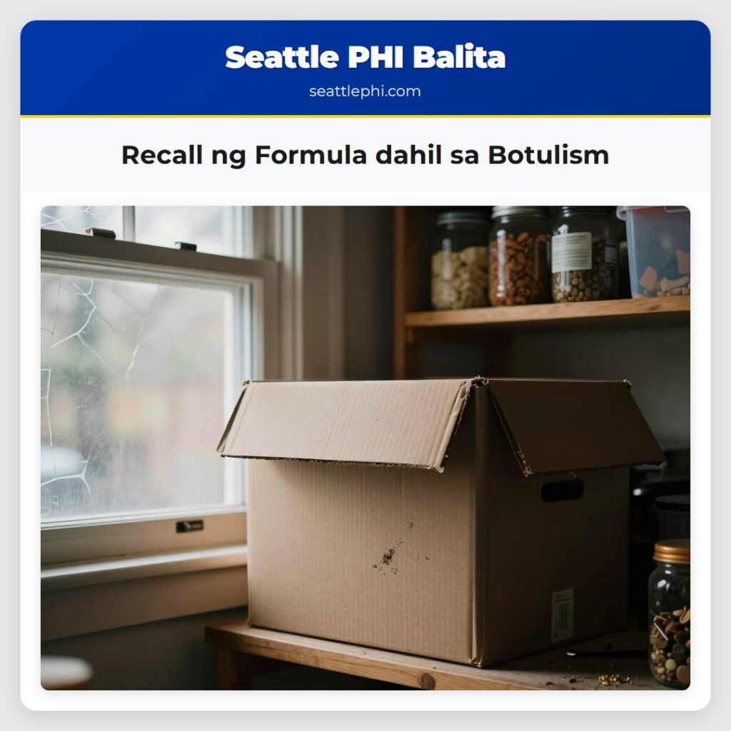 Recall ng Formula dahil sa Botulism