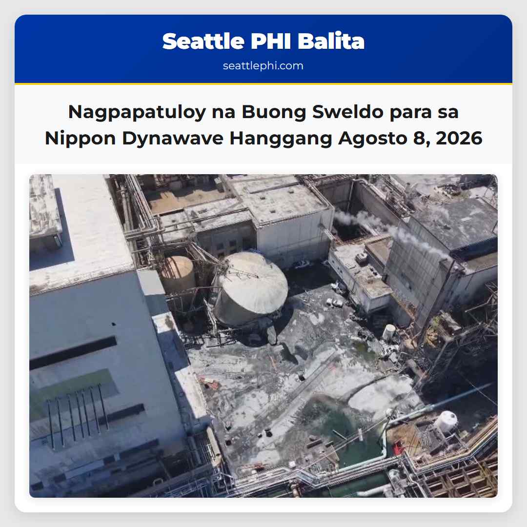 Nagpapatuloy na Buong Sweldo para sa Nippon Dynawave Hanggang Agosto 8 2026