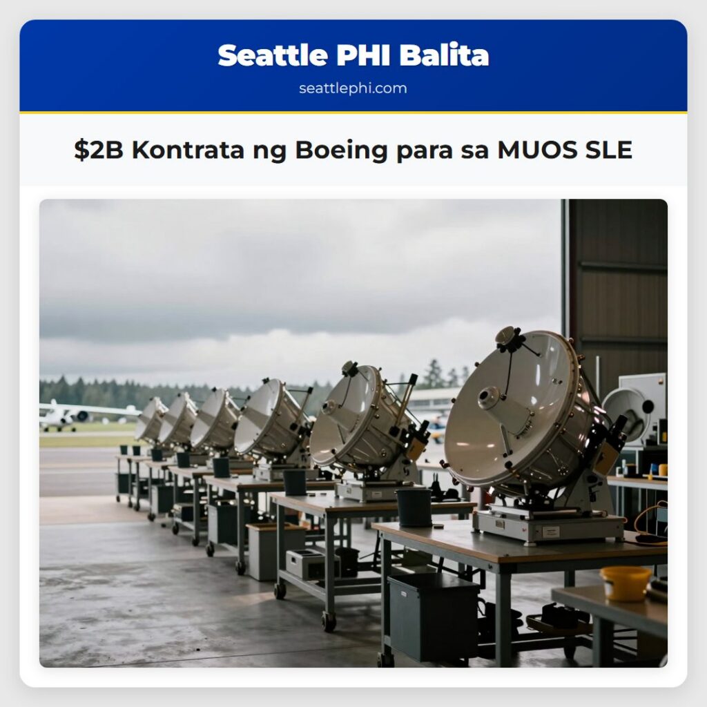 $2B Kontrata ng Boeing para sa MUOS SLE