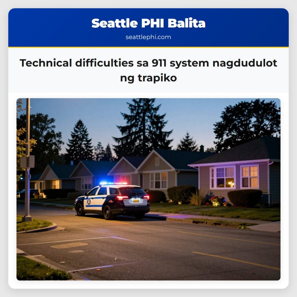 Technical difficulties sa 911 system nagdudulot