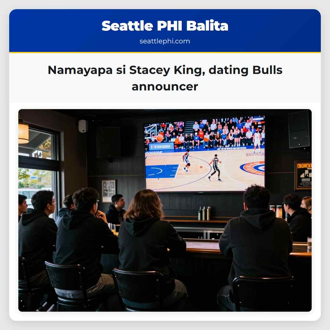 Namayapa si Stacey King dating Bulls announcer