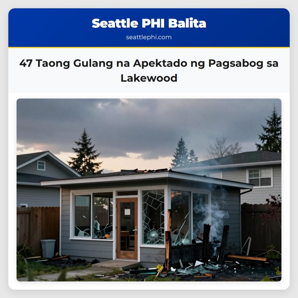 47 Taong Gulang na Apektado ng Pagsabog sa