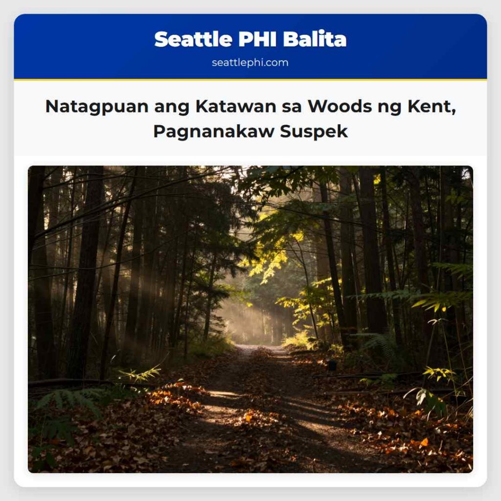 Natagpuan ang Katawan sa Woods ng Kent,