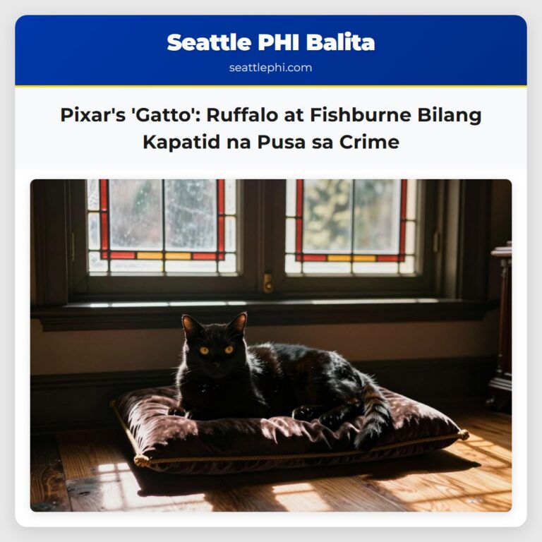 Pixars Gatto Ruffalo at Fishburne Bilang Kapatid na Pusa sa Crime