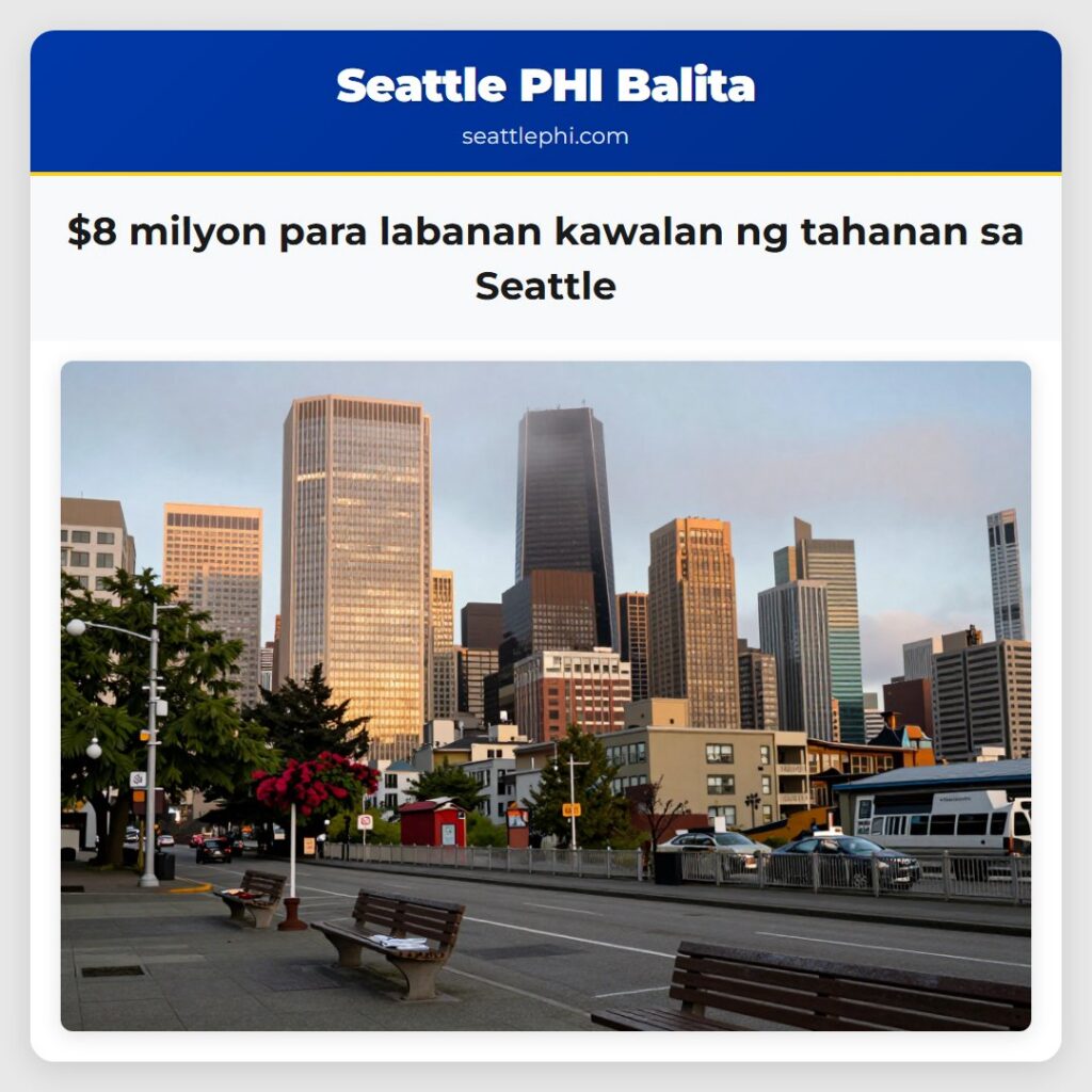 $8 milyon para labanan kawalan ng tahanan sa
