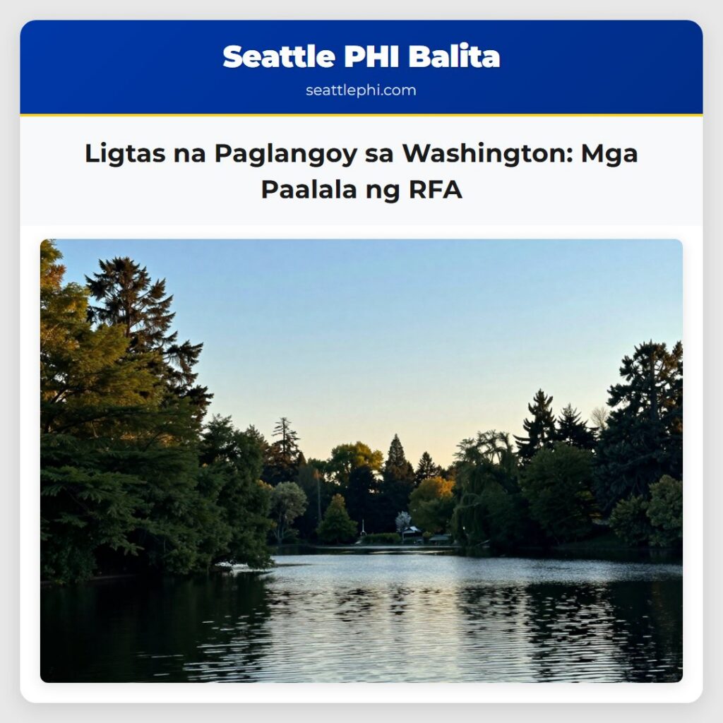 Ligtas na Paglangoy sa Washington: Mga Paalala ng