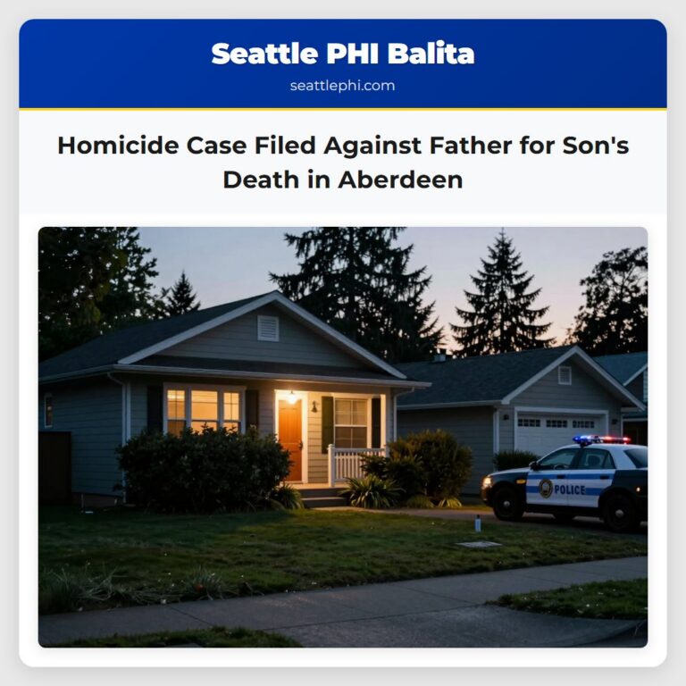 Homicide Case Filed Against Father for Sons Death in Aberdeen