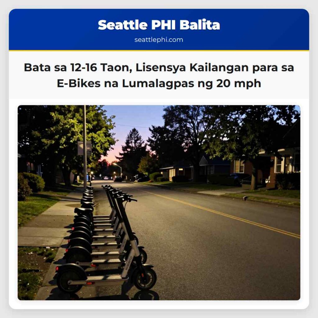 Bata sa 12-16 Taon, Lisensya Kailangan para sa