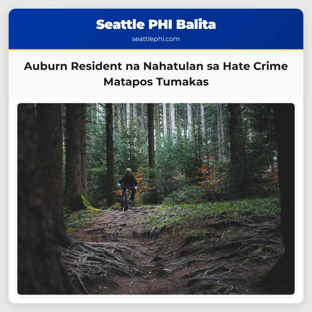 Auburn Resident na Nahatulan sa Hate Crime