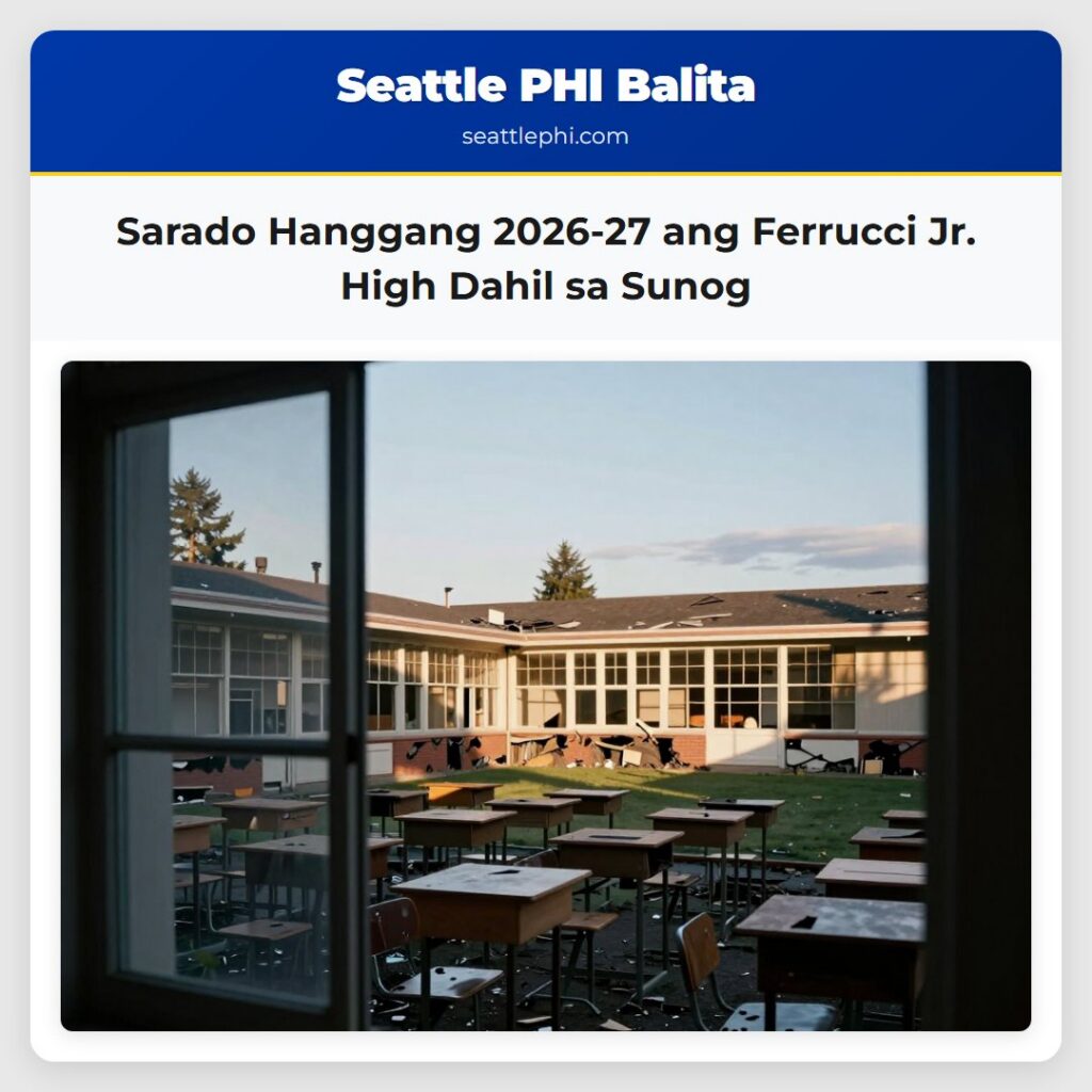 Sarado Hanggang 2026-27 ang Ferrucci Jr. High