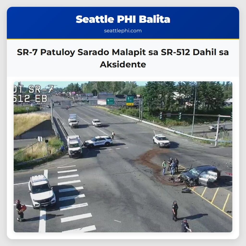 SR-7 Patuloy Sarado Malapit sa SR-512 Dahil sa