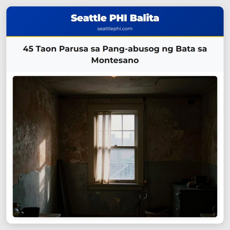 45 Taon Parusa sa Pang-abusog ng Bata sa Montesano