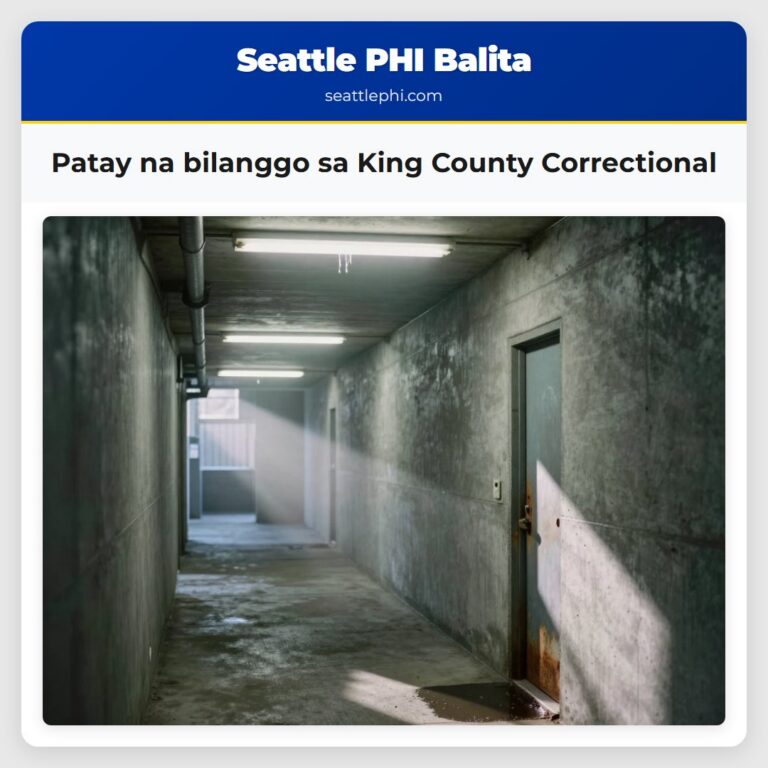 Patay na bilanggo sa King County Correctional