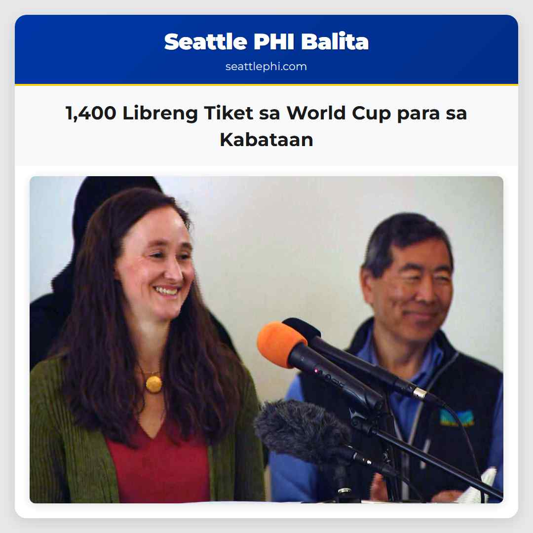 1400 Libreng Tiket sa World Cup para sa Kabataan