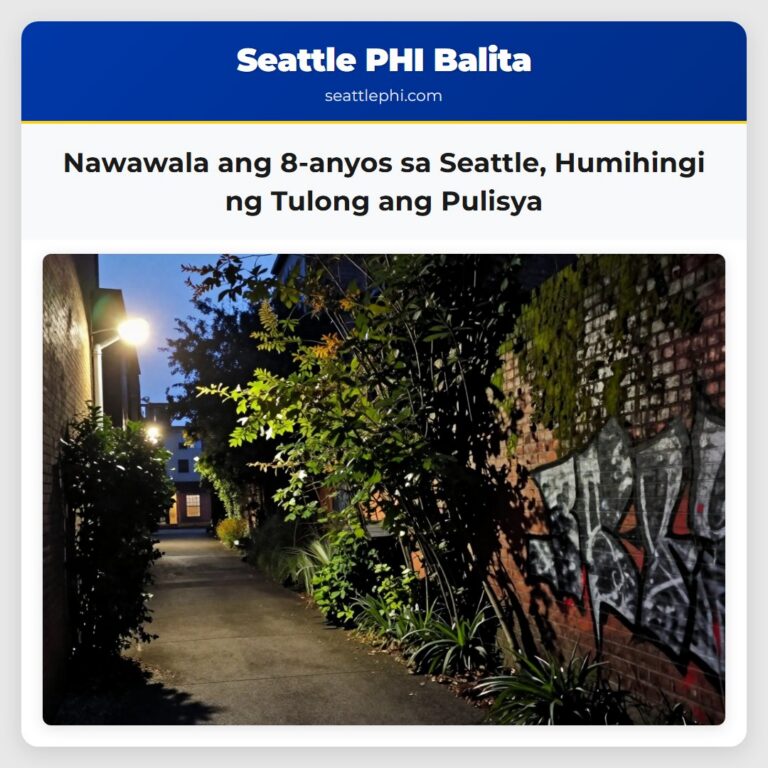 Nawawala ang 8-anyos sa Seattle Humihingi ng Tulong ang Pulisya