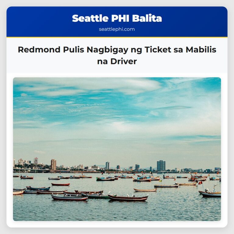 Redmond Pulis Nagbigay ng Ticket sa Mabilis na Driver