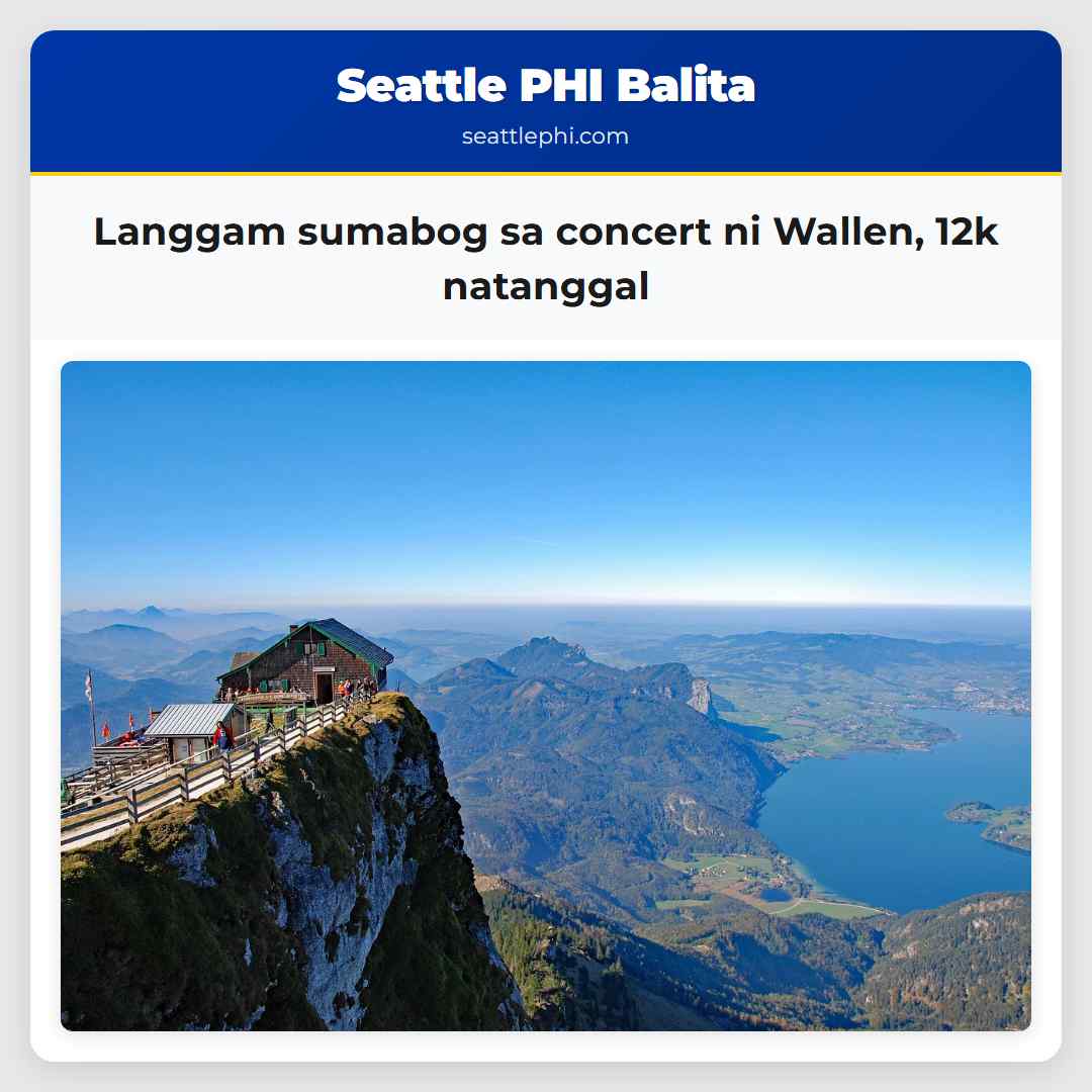 Langgam sumabog sa concert ni Wallen 12k natanggal