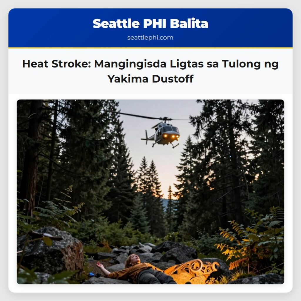 Heat Stroke: Mangingisda Ligtas sa Tulong ng
